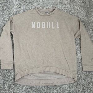 NOBULL Women’s Tan Crewneck Sweater